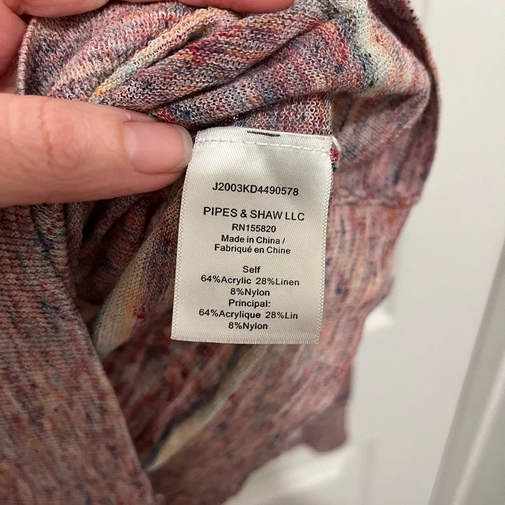 Veronica Beard Henderson Linen Blend Sweater Size XS